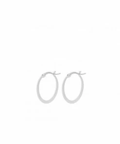 Pernille Corydon Mini Escape Hoops Silver - Size 23mm
