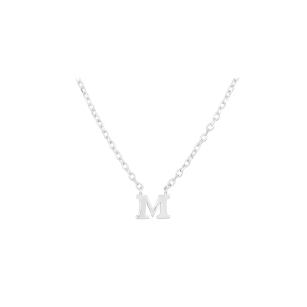Pernille Corydon Pernille Corydon Silver Note Alphabet Necklace 7 Pernille Corydon Pernille Corydon Silver Note Alphabet Necklace