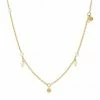 Pernille Corydon Ocean Pearl Necklace In Gold 1 Pernille Corydon Ocean Pearl Necklace In Gold