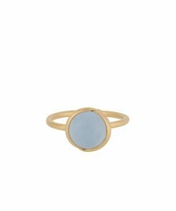 Pernille Corydon Aura Blue Ring Gold