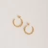 Pernille Corydon Ohrringe Stardust Hoops Gold 1 Pernille Corydon Ohrringe Stardust Hoops Gold