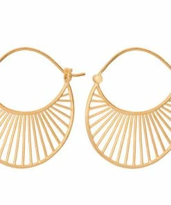 Pernille Corydon Daylight Earrings Large Gold