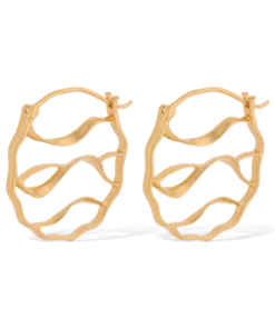 Pernille Corydon Wave Earrings Gold
