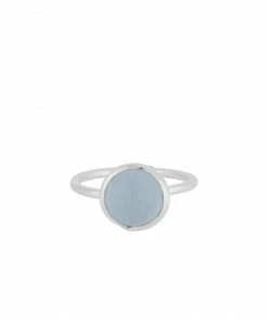 Pernille Corydon Aura Blue Ring Silver