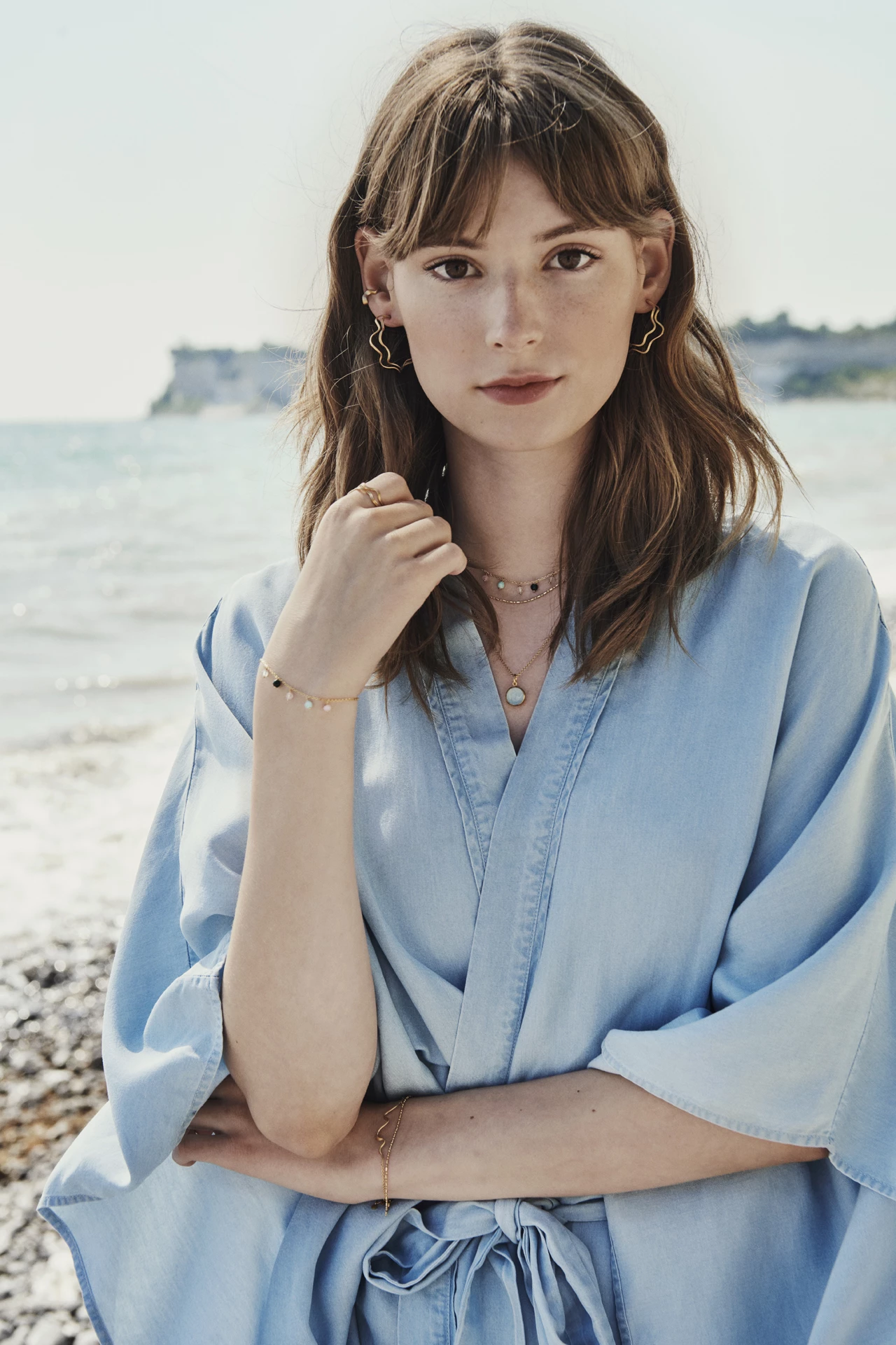 Pernille Corydon Aura Blue Ring Gold 5 Pernille Corydon Aura Blue Ring Gold