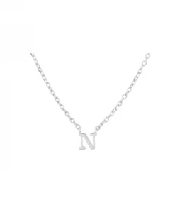 Pernille Corydon Pernille Corydon Silver Note Alphabet Necklace 14 Pernille Corydon Pernille Corydon Silver Note Alphabet Necklace