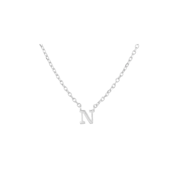 Pernille Corydon Pernille Corydon Silver Note Alphabet Necklace 8 Pernille Corydon Pernille Corydon Silver Note Alphabet Necklace